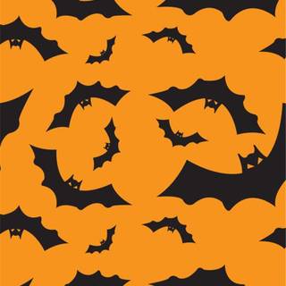 Orange and black Halloween wallpaper