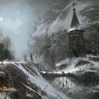 Winter 3840x1600 wallpaper