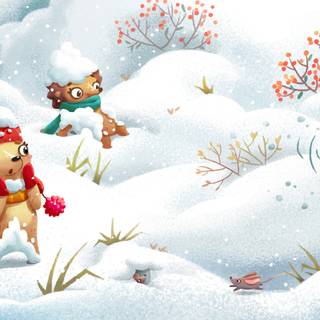 Winter 3840x1600 wallpaper