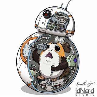 Star Wars Porg wallpaper