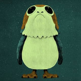 Star Wars Porg wallpaper