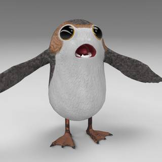 Star Wars Porg wallpaper