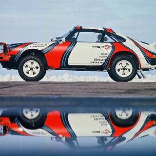 Porsche rally wallpaper