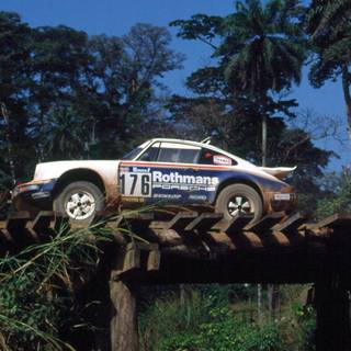 Porsche rally wallpaper