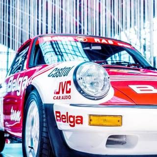 Porsche rally wallpaper