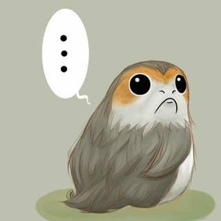 Star Wars Porg wallpaper
