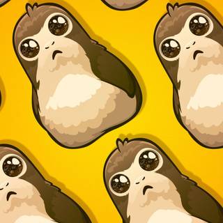 Star Wars Porg wallpaper