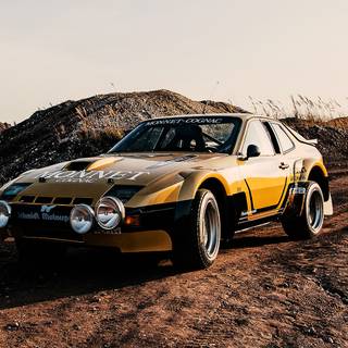 Porsche rally wallpaper