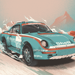 Porsche rally wallpaper