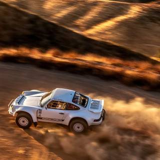 Porsche rally wallpaper