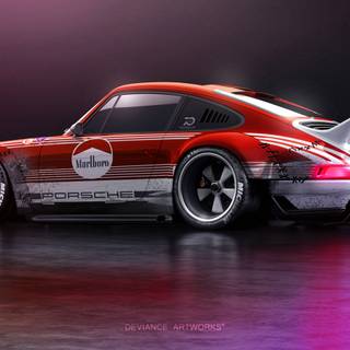 Porsche rally wallpaper