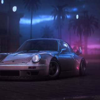 Porsche rally wallpaper