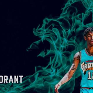 Ja Morant laptop wallpaper