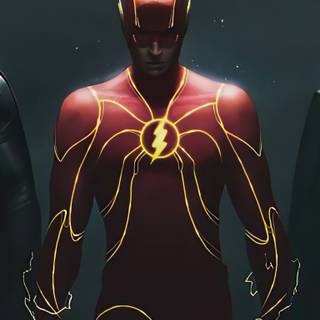 The Flash 4k iPhone wallpaper
