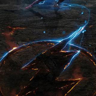 The Flash 4k iPhone wallpaper