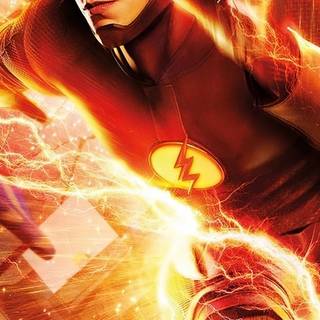 The Flash 4k iPhone wallpaper