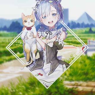 Re Zero iPhone wallpaper