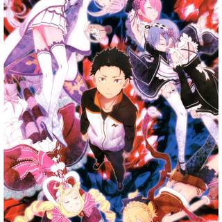 Re Zero iPhone wallpaper