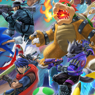 Super Smash Bros phone wallpaper