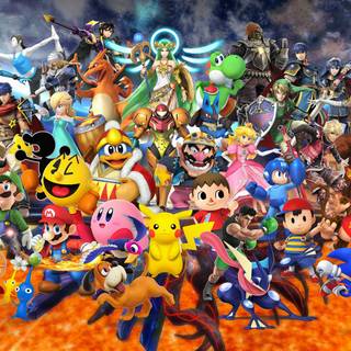 Super Smash Bros Ultimate XZ wallpaper