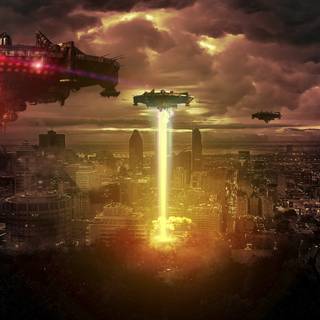 Fantasy city 4k wallpaper