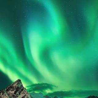 Aurora iPhone wallpaper