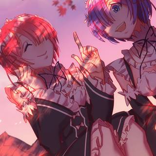 Re Zero iPhone wallpaper