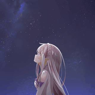 Re Zero iPhone wallpaper