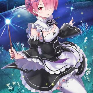 Re Zero iPhone wallpaper
