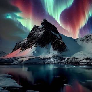 Aurora iPhone wallpaper