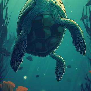 Turtle iPhone wallpaper