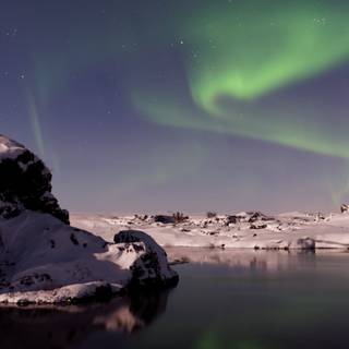 Aurora iPhone wallpaper