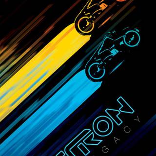 Tron iPhone wallpaper