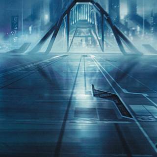 Tron iPhone wallpaper