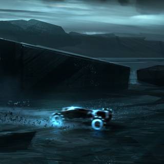 Tron iPhone wallpaper