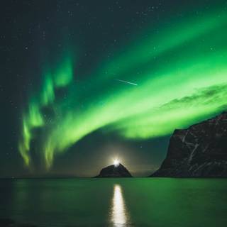 Aurora iPhone wallpaper