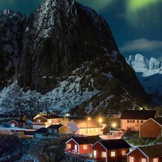 Aurora iPhone wallpaper