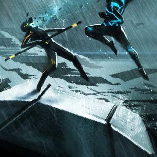 Tron iPhone wallpaper