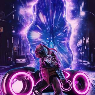 Tron iPhone wallpaper