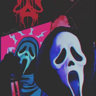 Scream iPhone wallpaper