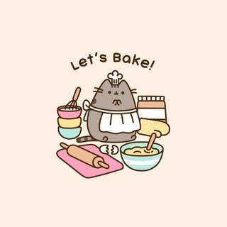 Pusheen phone wallpaper