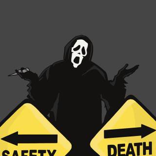 Scream iPhone wallpaper