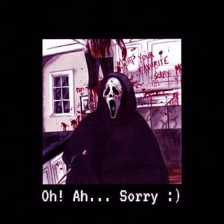 Scream iPhone wallpaper