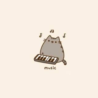 Pusheen phone wallpaper