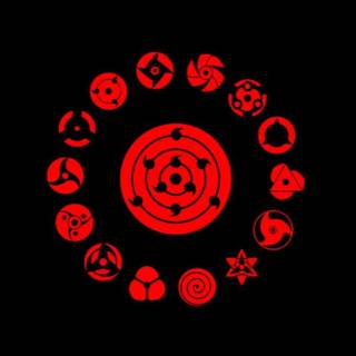 Red anime iPhone wallpaper