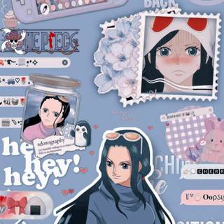 Nico Robin phone wallpaper
