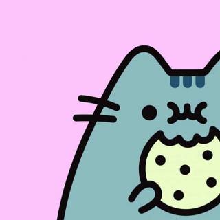 Pusheen phone wallpaper