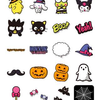 Sanrio characters Halloween wallpaper