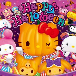 Sanrio characters Halloween wallpaper