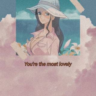 Nico Robin phone wallpaper